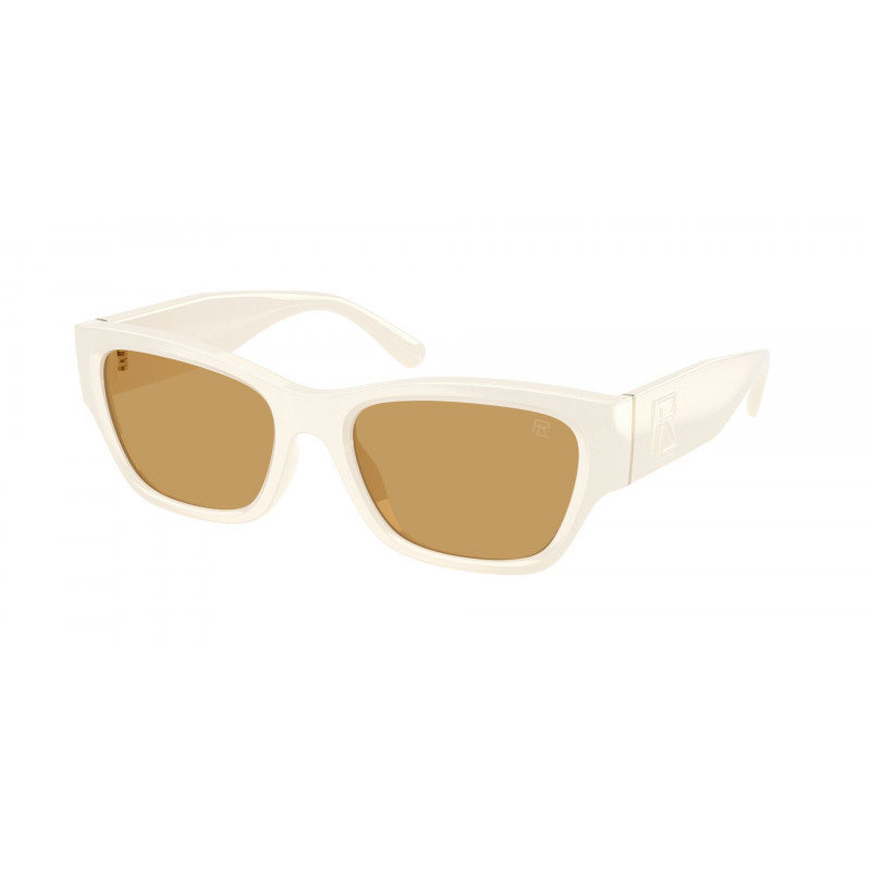 Sunglasses Ralph Lauren RL 8240 U 635273 White / Ochre Polyamide Standard 55mm