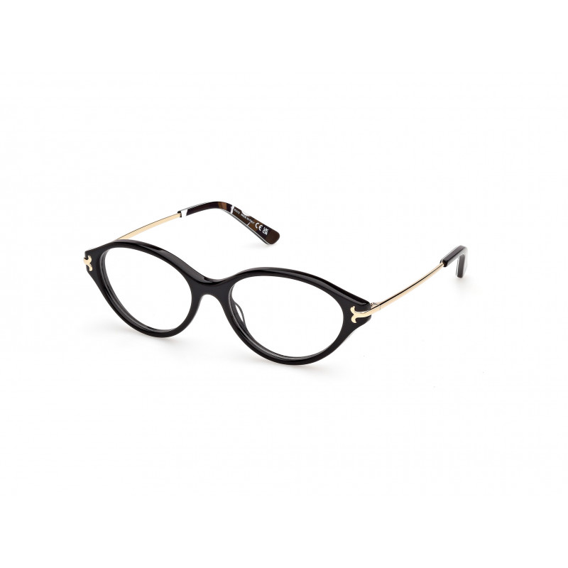 Eyeglasses Emilio Pucci EP 5278 001 Shiny Black Pale Gold 54mm