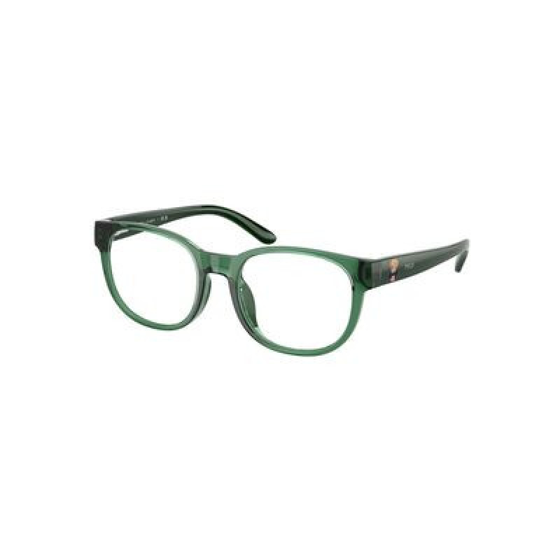 Eyeglasses Polo Prep PP 8549 U 6312 Shiny Transparent Green / Demo Lens 45mm