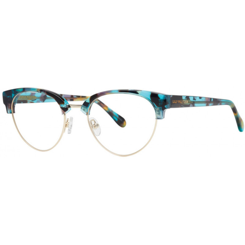 Eyeglasses Lilly Pulitzer Kassandra Ocean Tortoise 49mm