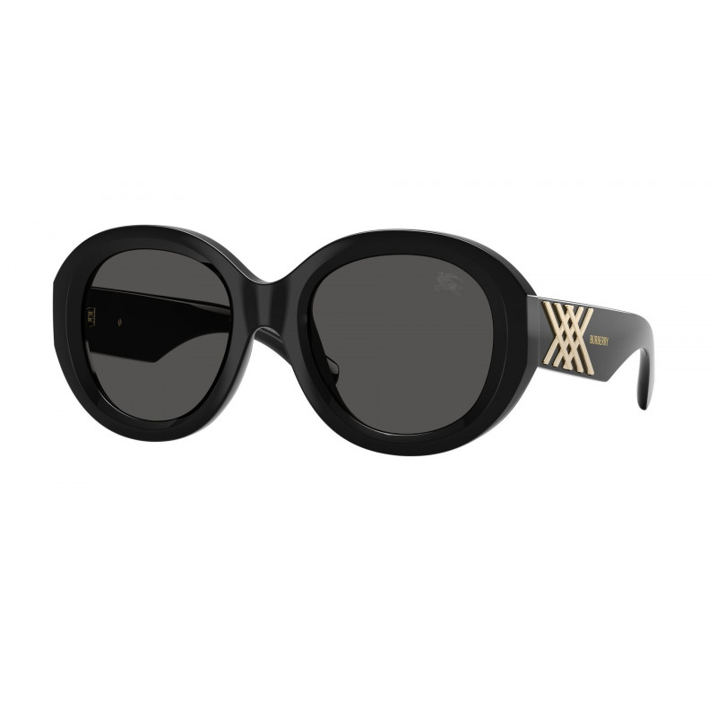 Sunglasses Burberry BE 4497 U 300187 Black / Dark Grey Polyamide Standard 52mm