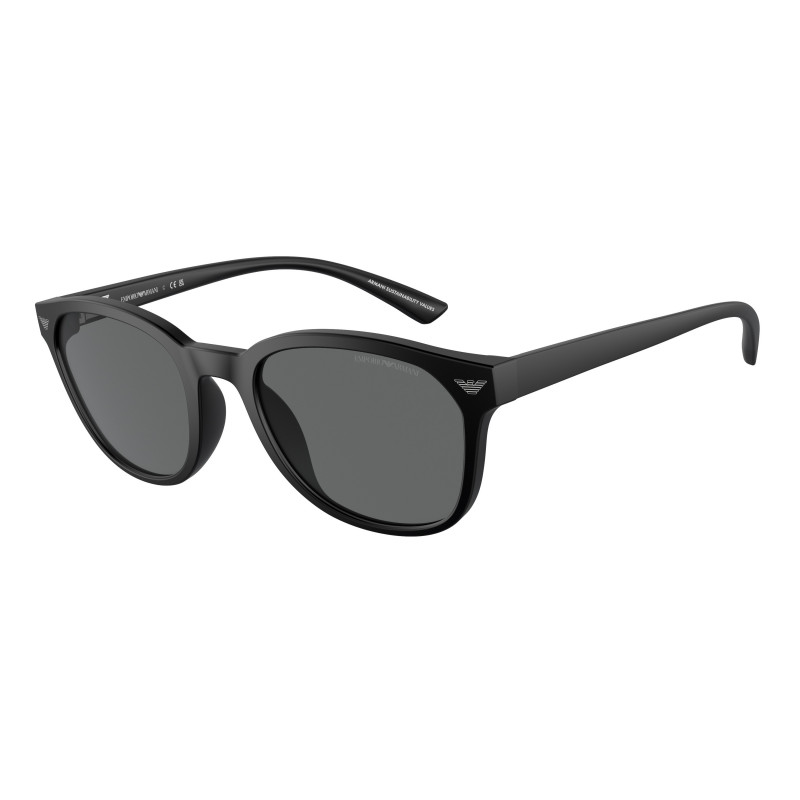 Sunglasses Emporio Armani EA 4225 U 500187 Matte Black Dark Grey