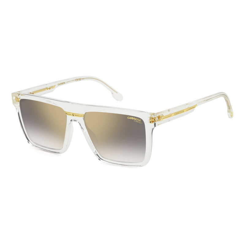 Sunglasses Carrera VICTORY C 03 /S 00FQ Fq Grey Shaded Gold Mirror 58mm