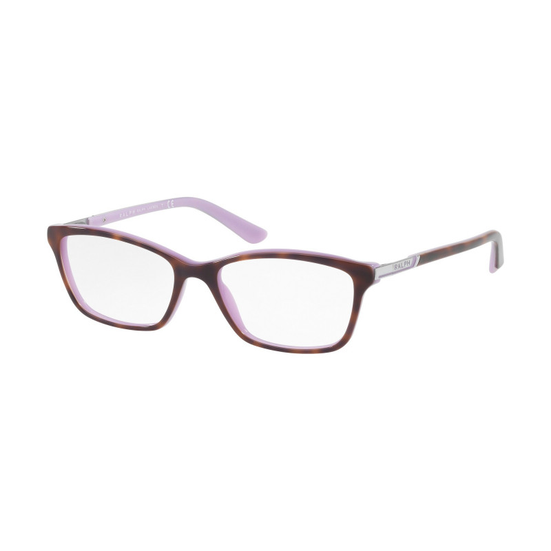 Eyeglasses Ralph RA 7044 1038 Shiny Dark Havana On Violet 52mm