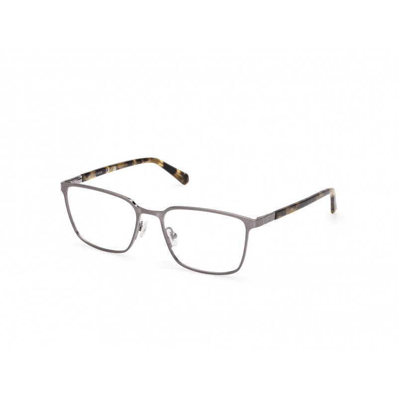 Eyeglasses Guess GU 50243 009 Shiny Satin Gunmetal / 56mm