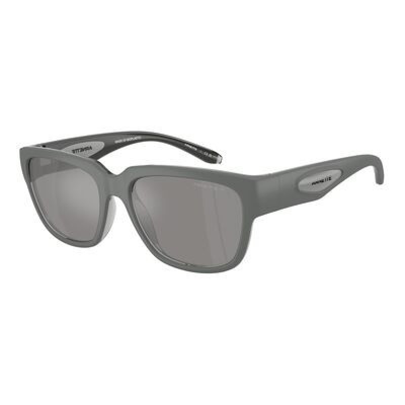 Sunglasses Arnette AN 4366 3009Z3 Dark Grey/Transparent Grey / Mirror Silver 80 Polar Policarbonate Polarized 56mm