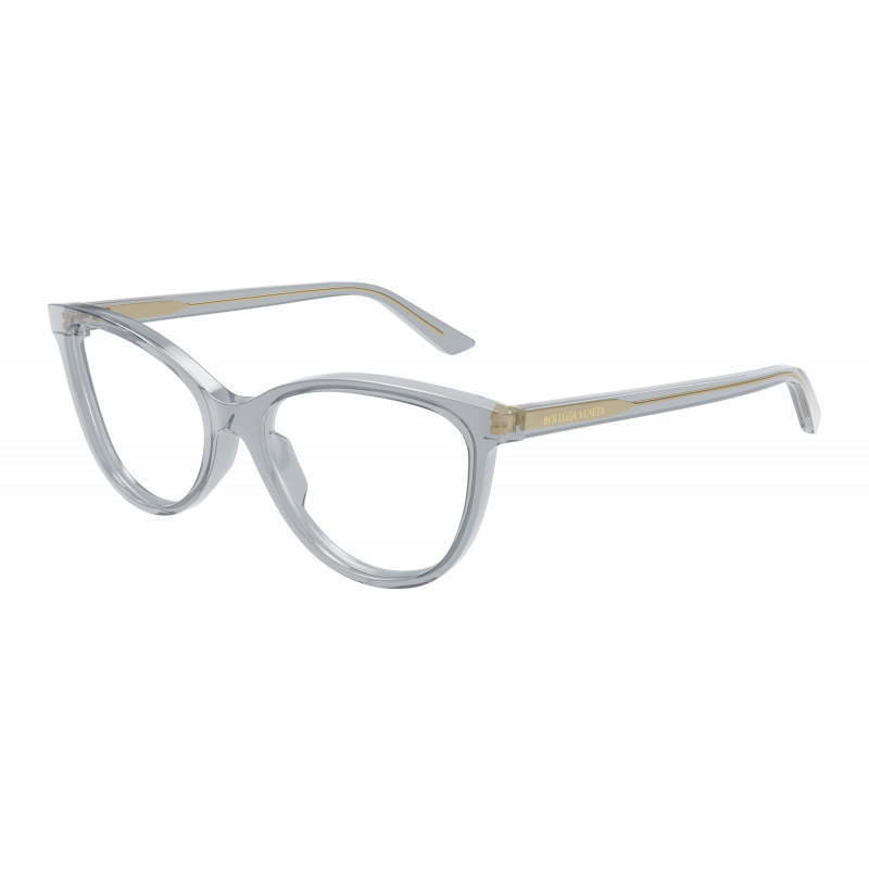 Eyeglasses Bottega Veneta BV 1313 O- 014 Light-blue / Transparent 55mm