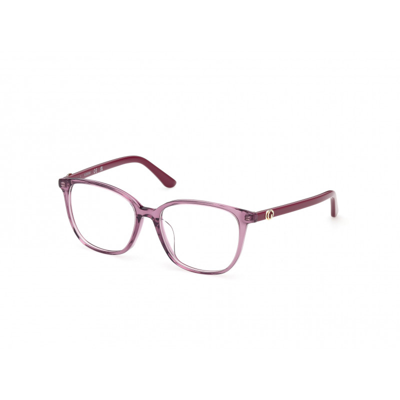 Eyeglasses Guess GU 50338 -D Asian fit 081 Shiny Violet / 53mm