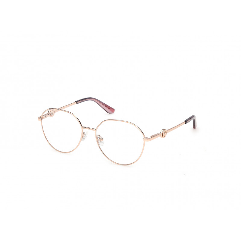 Eyeglasses Guess GU 50348 028 Shiny Rose Gold / 53mm