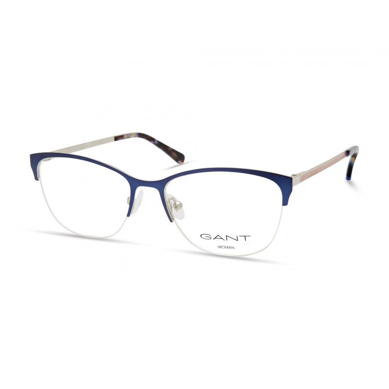 Eyeglasses Gant GA 4116 091 Blue/Monocolor / Shiny Pale Gold 53mm