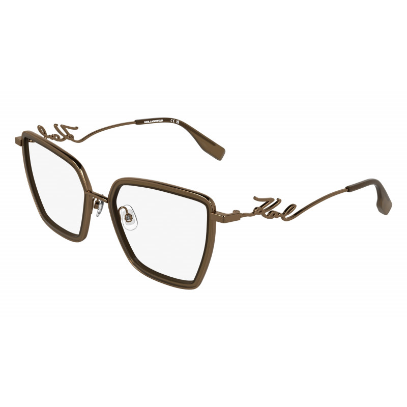 Eyeglasses KARL LAGERFELD KL 364 717 Amber Gold 55mm