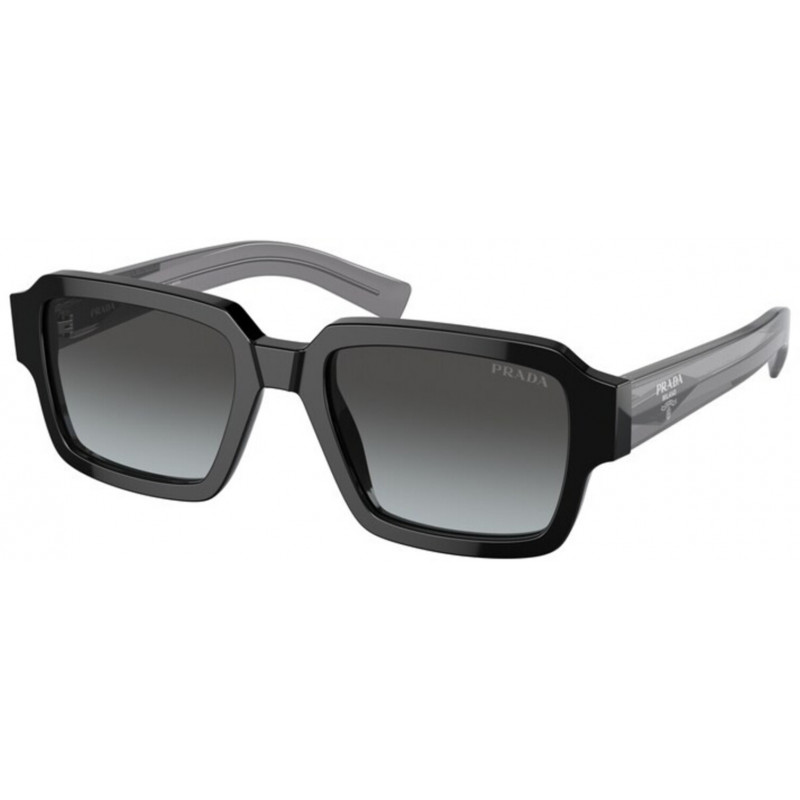 Sunglasses Prada PR 02 ZSF 1AB06T Black Grey Gradient Vintage