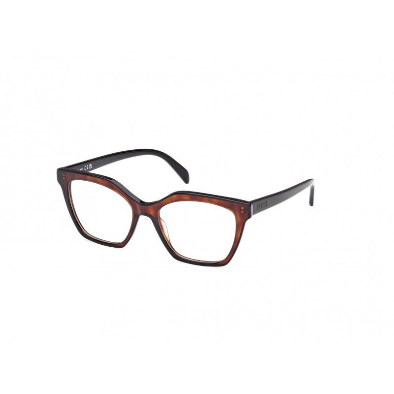 Eyeglasses Emilio Pucci EP 5239 056 Black/Havana / Shiny Black 53mm
