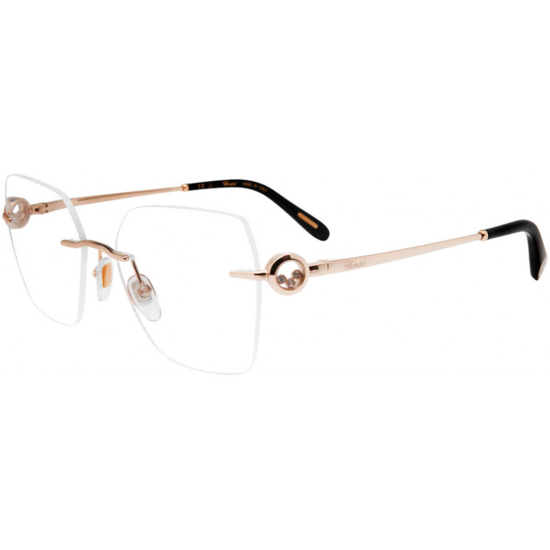 Sunglasses Chopard VCHL 26 S 0300 Total Rose Gold - 55mm