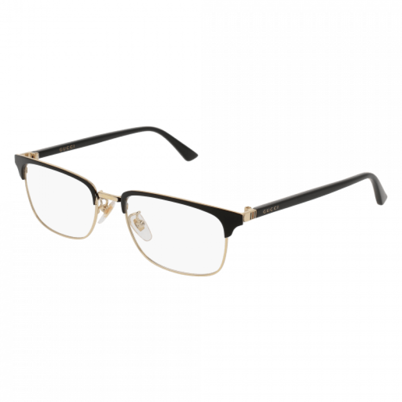 Eyeglasses Gucci GG 0131 O- 001 Black / Transparent 53mm