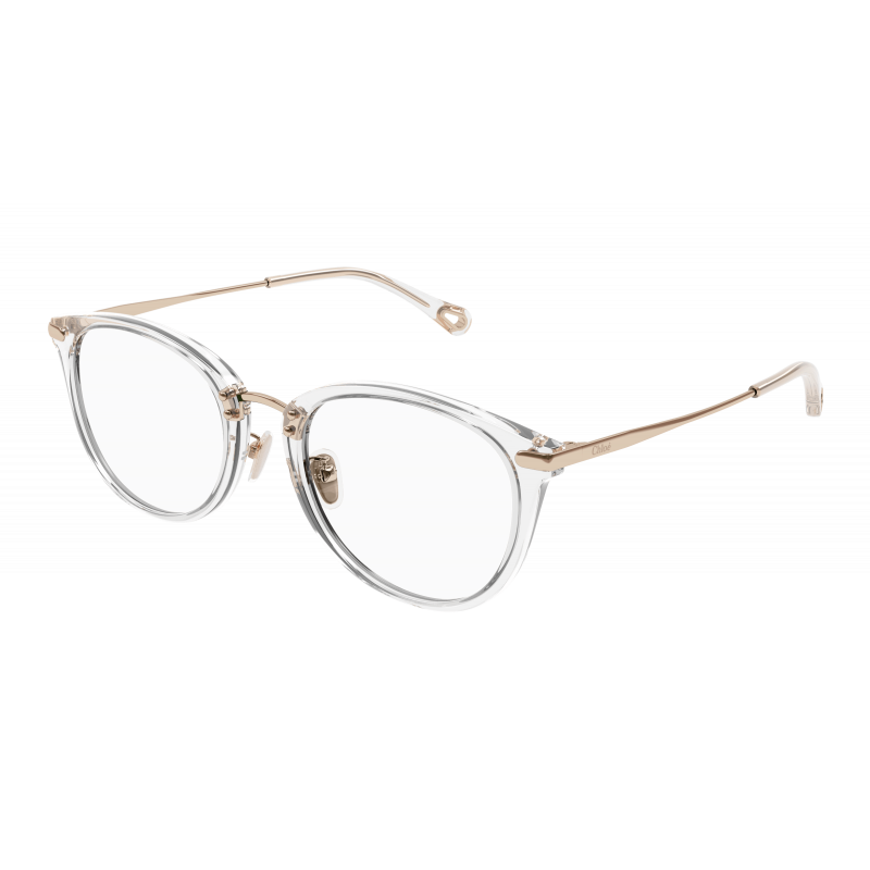 Eyeglasses Chloé CH 0248 OA- 004 Crystal / Transparent Gold 53mm