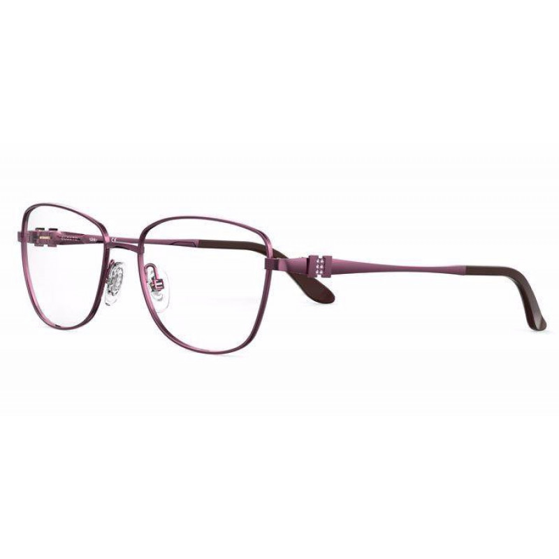 Eyeglasses Emozioni EM 4400 5BR Violet Burgundy 54mm