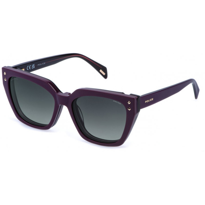 Sunglasses Police UPLT 02 M Violet Top+transparent / 54mm