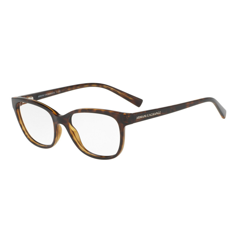 Eyeglasses Armani Exchange AX 3037 8037 Shiny Havana 53mm