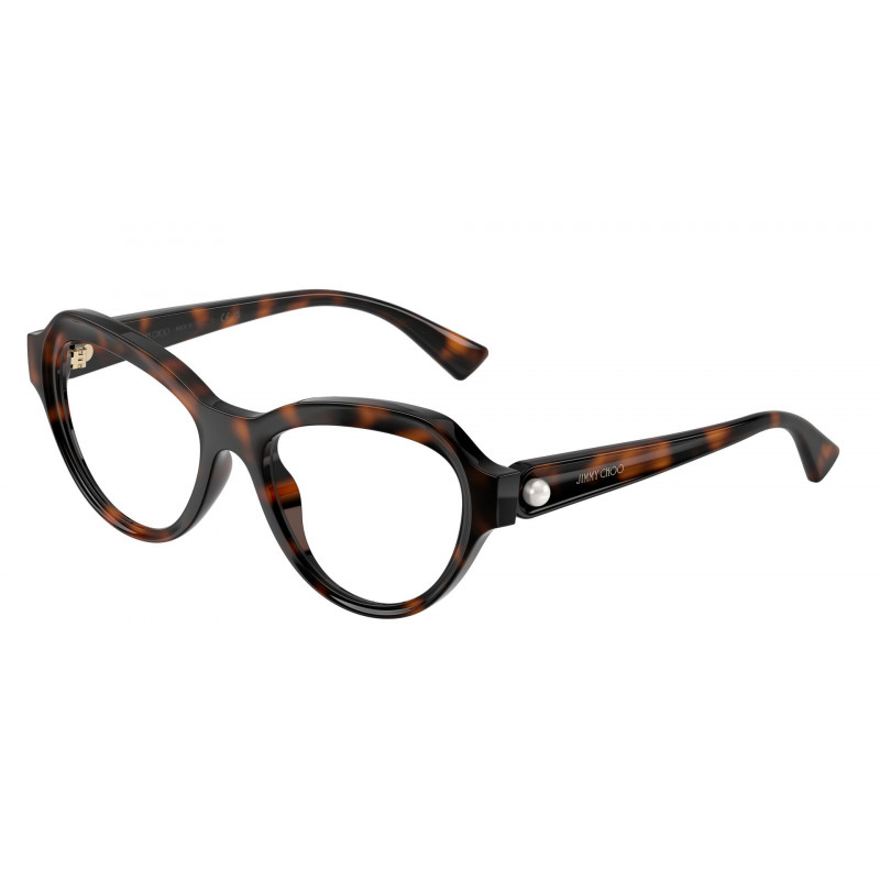 Eyeglasses Jimmy Choo JC 1002 HU 5002 Havana Demo Lens 51mm