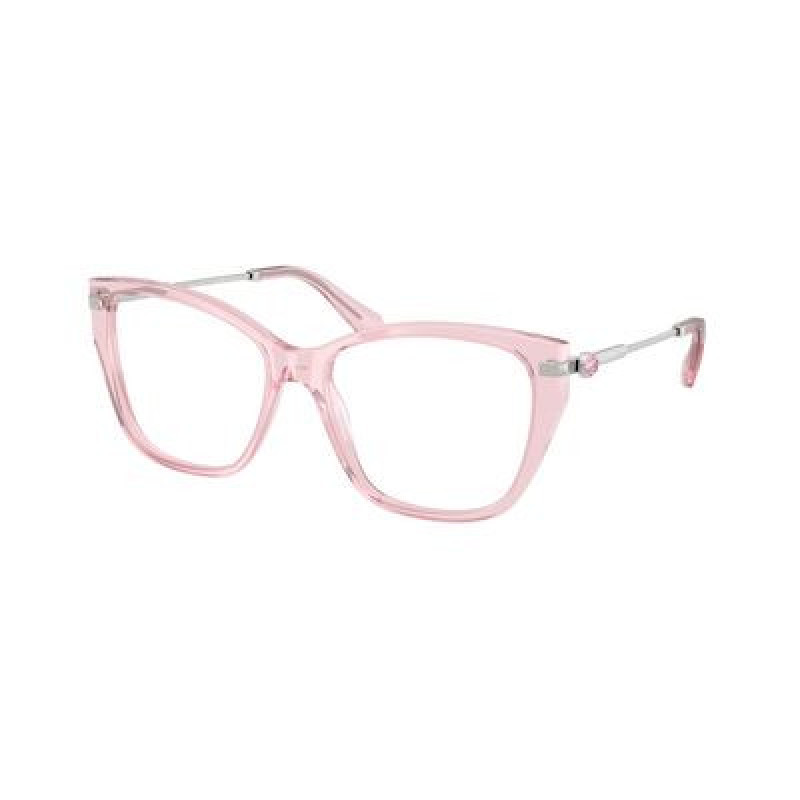 Eyeglasses Swarovski SK 2060 3001 Transparent Pink Demo Lens 53mm