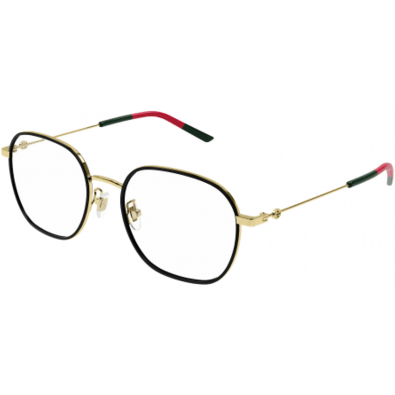 Eyeglasses Gucci GG 1198 OA- 001 Gold / Transparent 53mm
