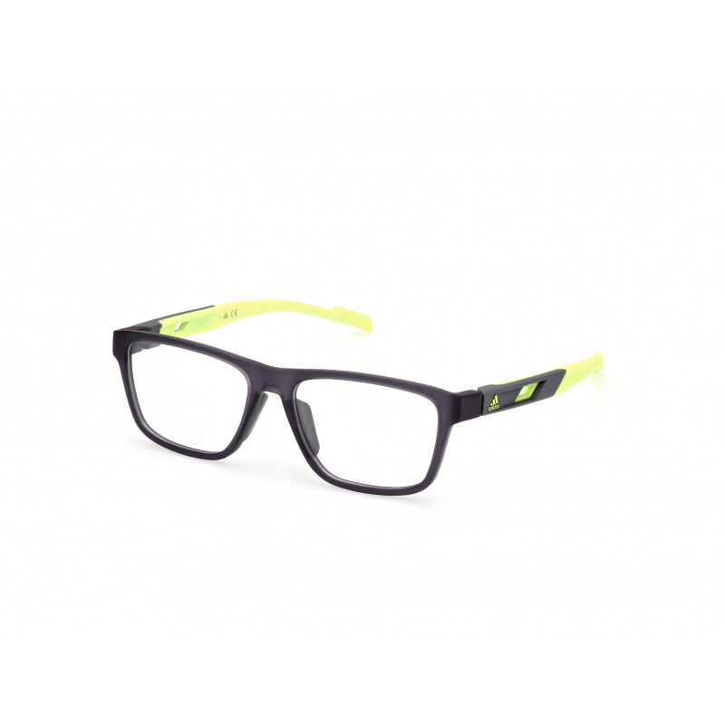 Eyeglasses Adidas Sport SP 5027 020 Matte Grey / Light Yellow 54mm