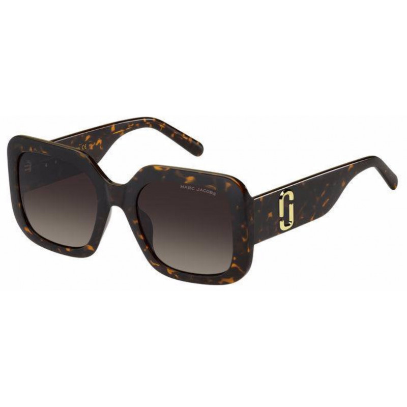 Sunglasses Marc Jacobs 647 /S 86HA Ha Brown Shaded 53mm