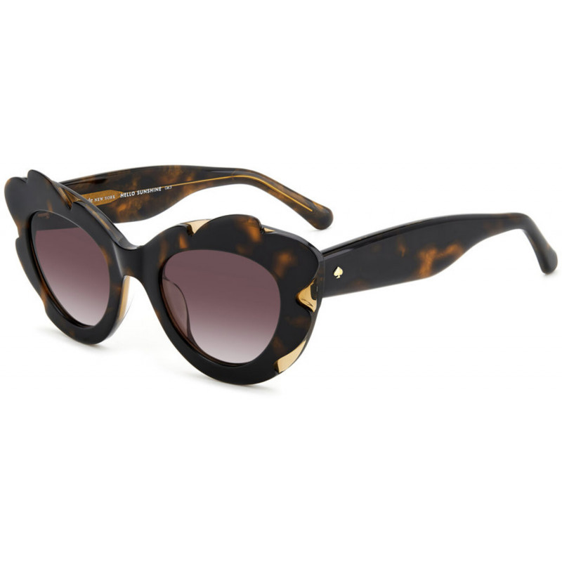 Sunglasses Kate Spade AHMEIRA/G/S LT3X 3x Burgundy Shaded 49mm