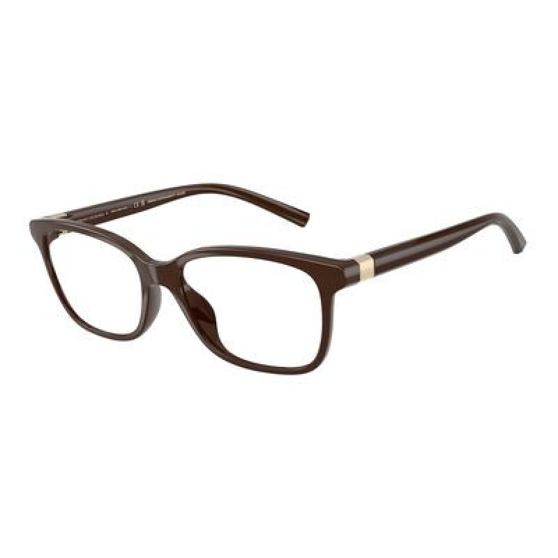 Eyeglasses Armani Exchange AX 3139 U 8402 Shiny Dark Brown Demo Lens 53mm