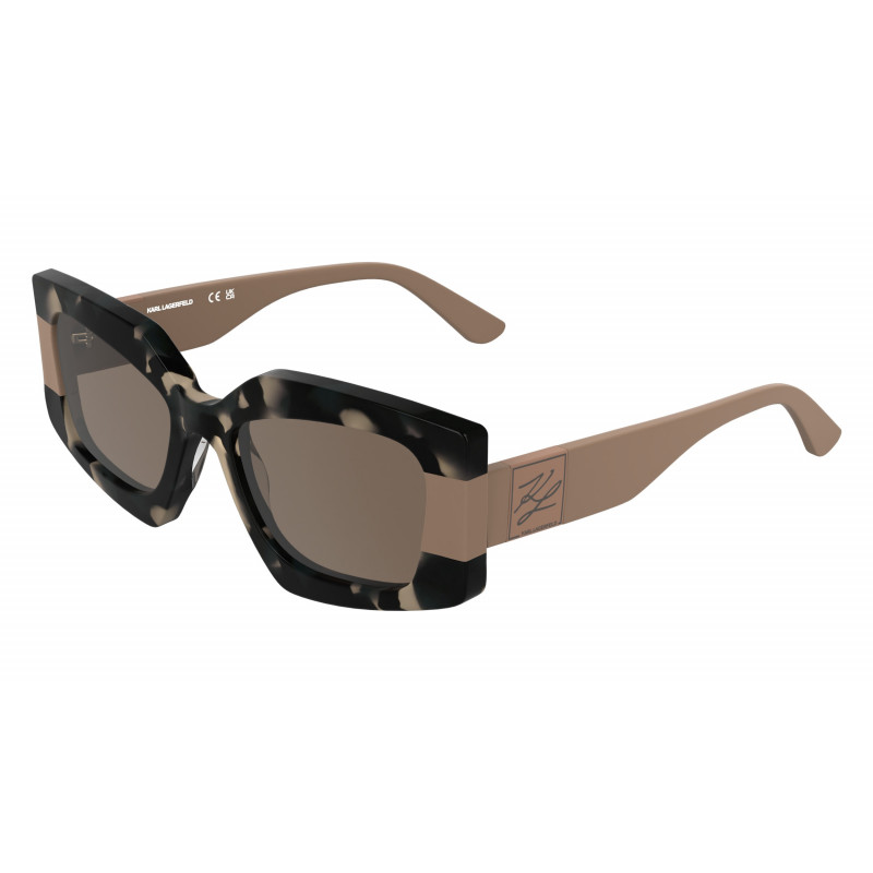 Sunglasses KARL LAGERFELD KL 6206 S 019 Black Tortoise/Nude