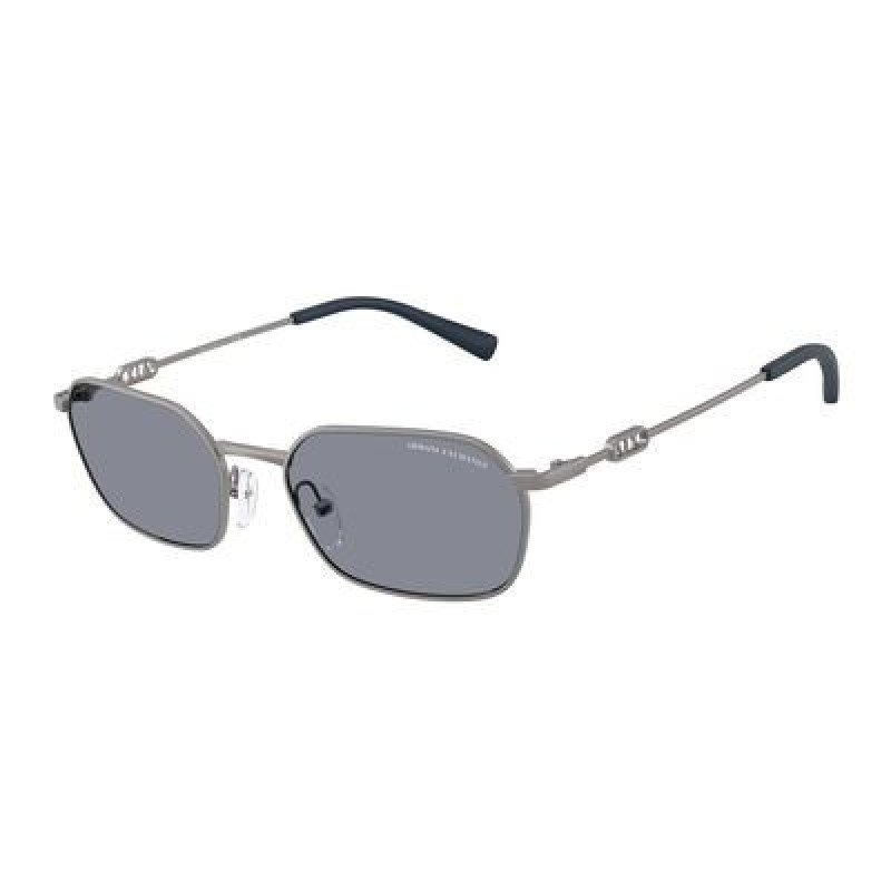 Sunglasses Armani Exchange AX 2056 S 6003/1 Matte Gunmetal / Grey Policarbonate Standard 54mm