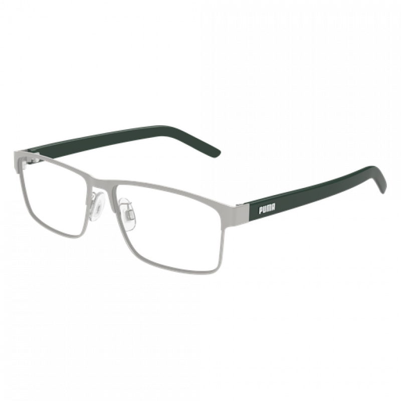 Eyeglasses Puma PU 0504 OA- 004 Gunmetal / Transparent Green 57mm