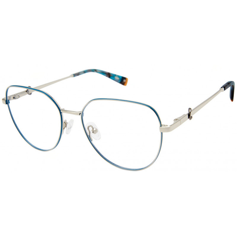Eyeglasses Champion EMI C02 Silver / Teal 54mm