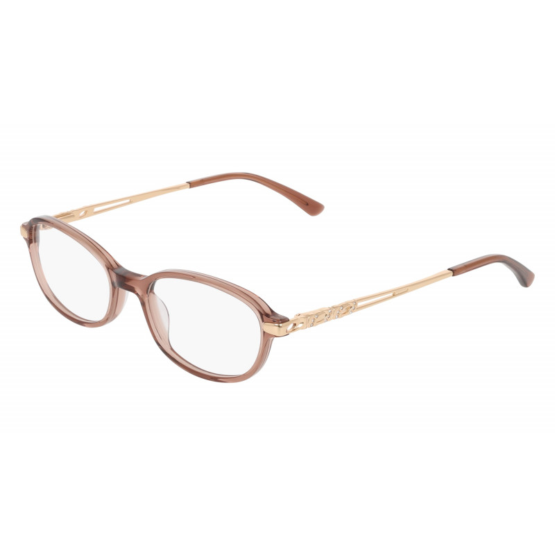 Eyeglasses MARCHON TRES JOLIE 216 210 Mocha Crystal 50mm