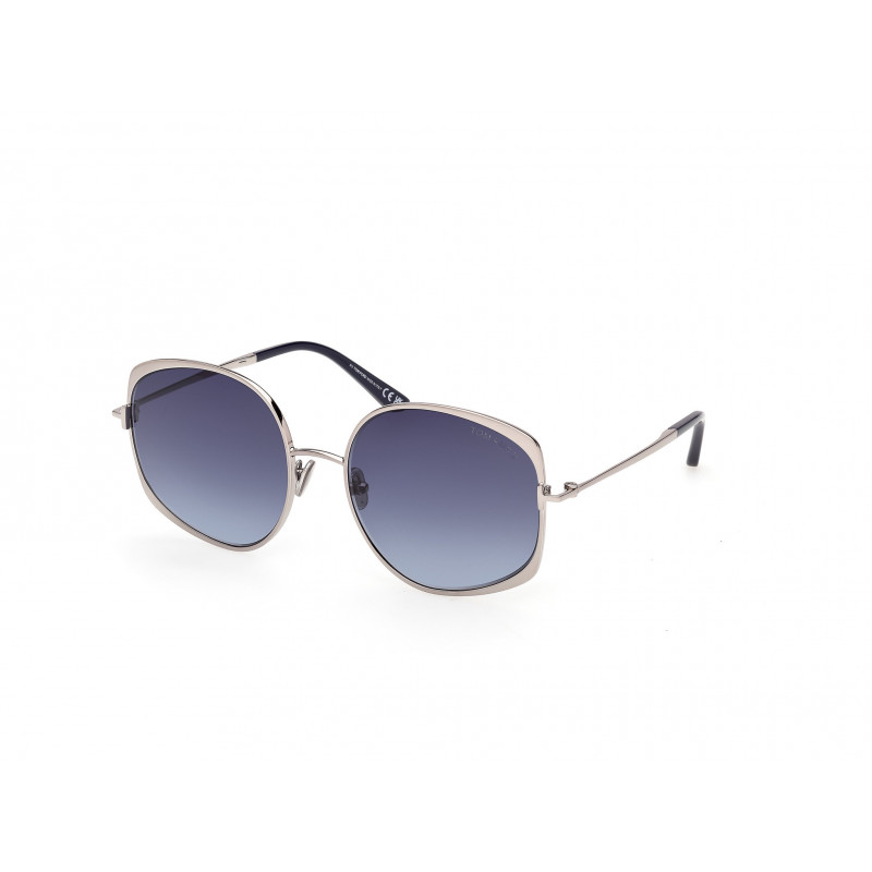Sunglasses Tom Ford FT 1349 14W Shiny Light Ruthenium / 58mm