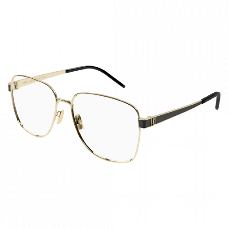 Eyeglasses Saint Laurent SL M 134 - 003 Gold / Transparent 57mm