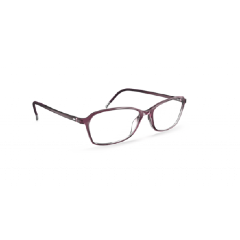 Eyeglasses Silhouette SPX Illusion Full Rim 1605 4110 Tricolore Dark Orchid 50mm