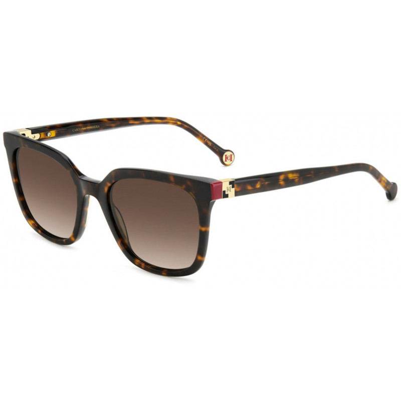 Sunglasses Carolina Herrera HER 0236 /S 63HA Ha Brown Shaded