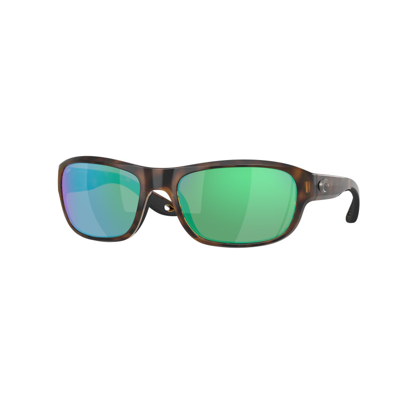 Sunglasses Costa Del Mar 6 S 9119 911908 Tortoise / Green Mirror 580g Crystal Polarized