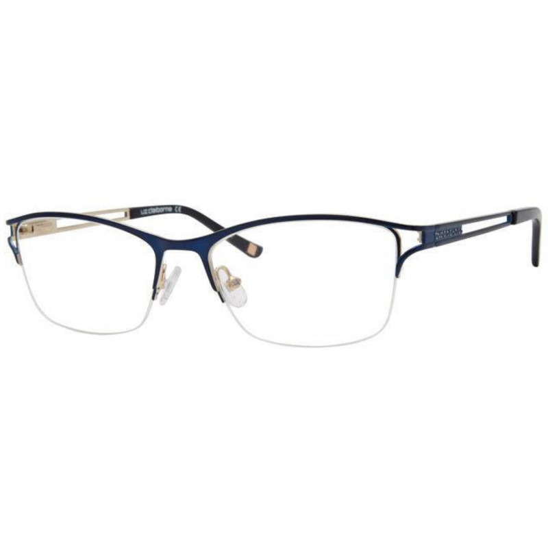 Eyeglasses Liz Claiborne L 661 KY2 Blue Gold 52mm