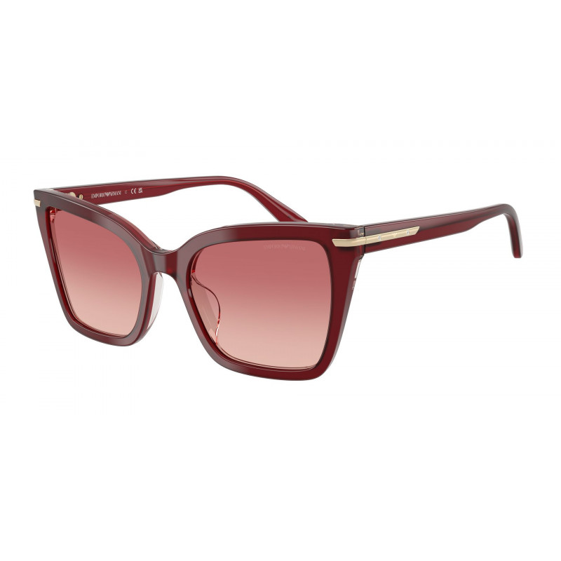 Sunglasses Emporio Armani EA 4273 BU 6377A5 Shiny Bordeaux / Pink Gradient Red Polyamide Standard 53mm