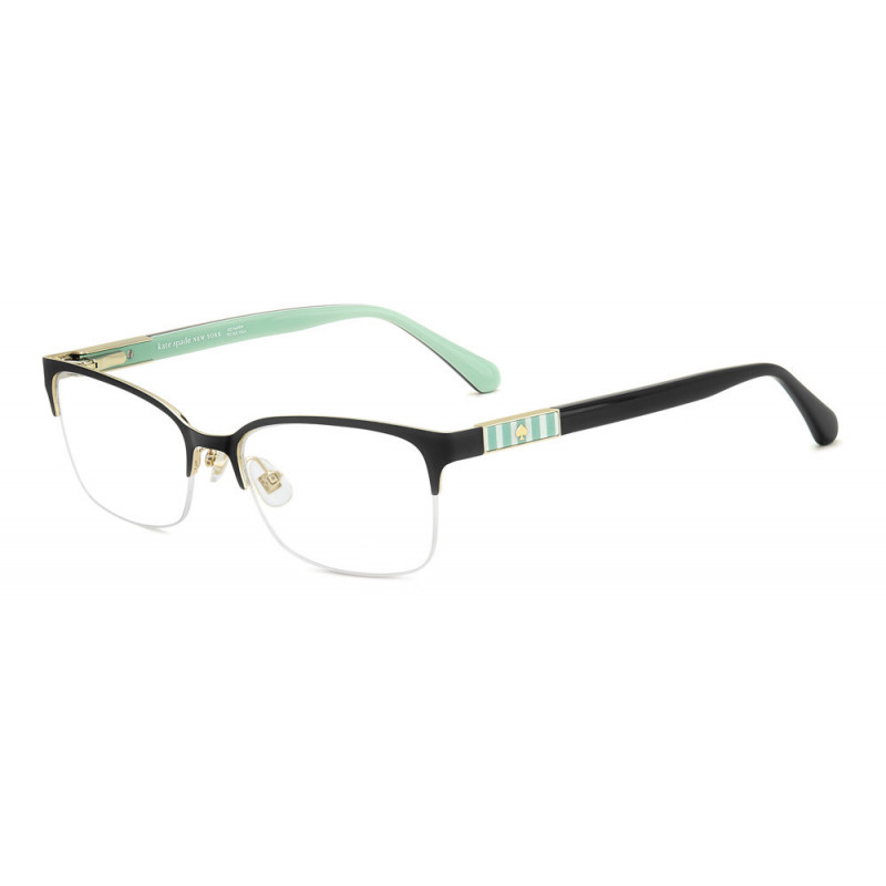 Eyeglasses Kate Spade KS ALEXANNE 2 /G 7ZJ Black / Green 53mm