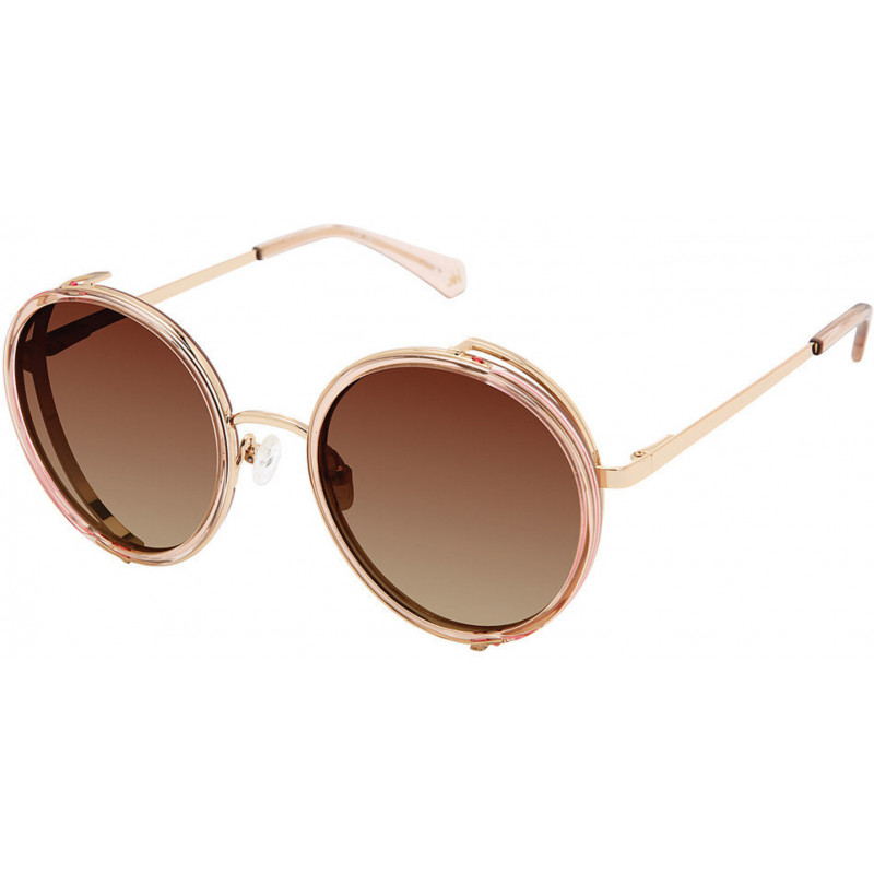 Sunglasses Nicole Miller LE RAY C01 Pink/Rose Gold 53mm