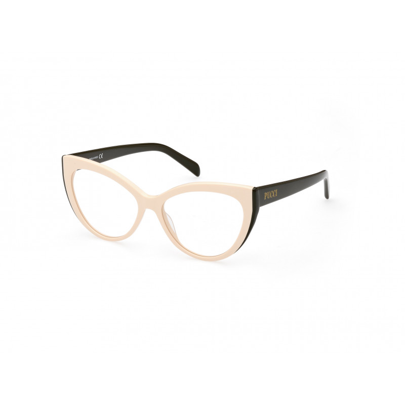 Eyeglasses Emilio Pucci EP 5215 024 Shiny White / Light Green 54mm