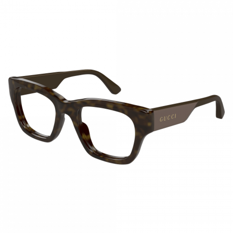 Eyeglasses Gucci GG 1669 O- 008 Havana / Transparent Brown 52mm