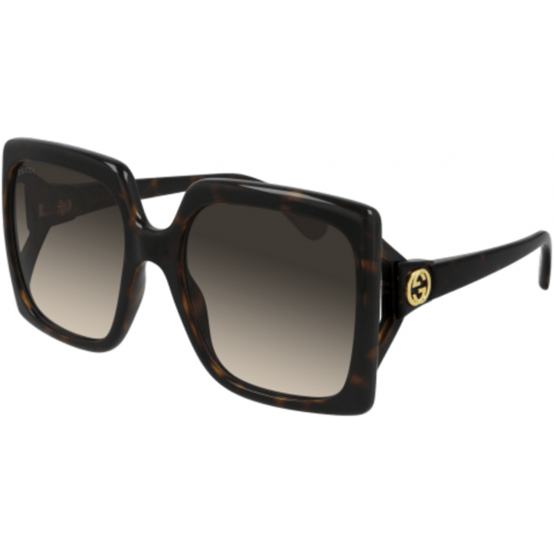 Sunglasses Gucci GG 0876 S- 002 Havana / Brown 60mm