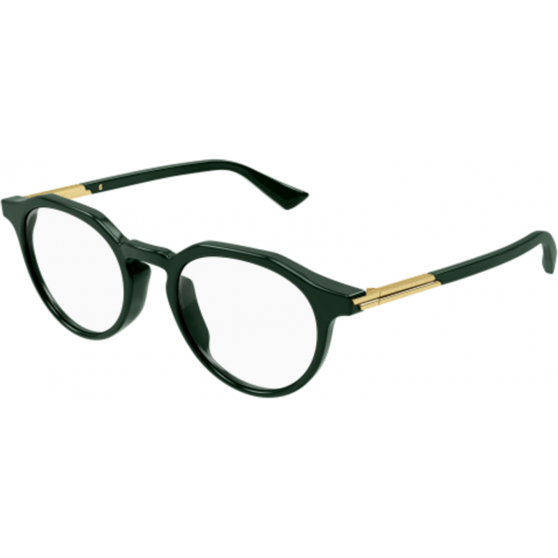 Eyeglasses Bottega Veneta BV 1263 O- 004 Green / Transparent 48mm