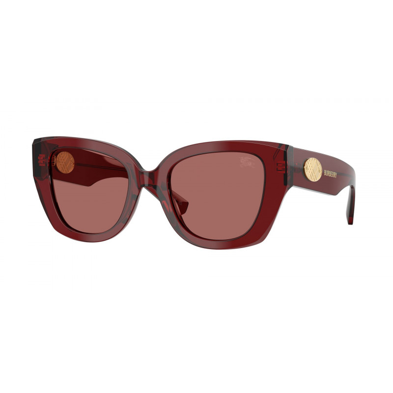Sunglasses Burberry BE 4503 F 419269 Bordeaux / Dark Violet Polyamide Standard 50mm