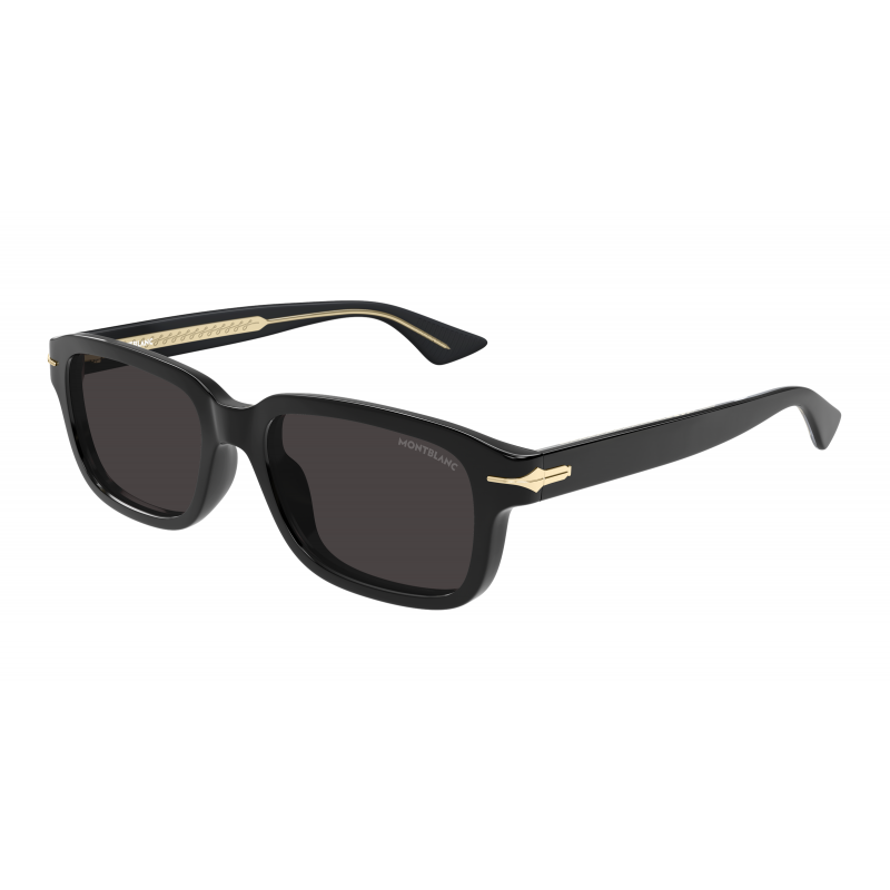 Sunglasses Montblanc MB 0436 S- 001 Black / Grey 54mm